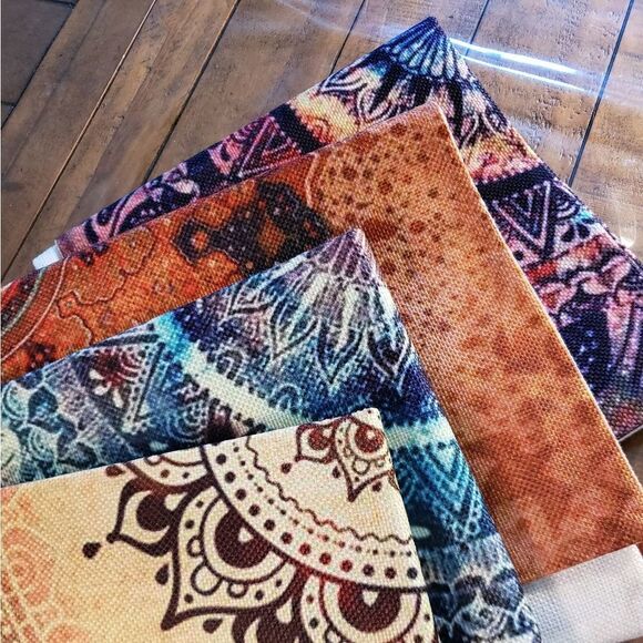 Mandala Pillow Covers (4) - Picture 6 of 7